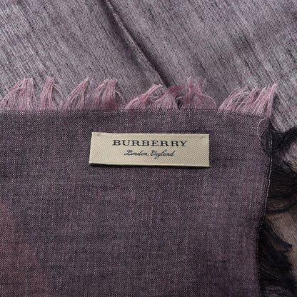 Burberry Modal Wool Relaxed Mega Check Square Scarf Antique Rose 2 of 2