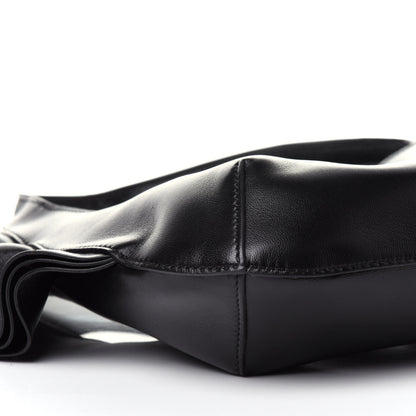 Valentino Garavani Nappa Atelier 04 Rouches Edition Small Ruffle Hobo Black 7 of 10