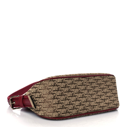 Christian Dior Monogram Small Columbus Hobo Red 4 of 10