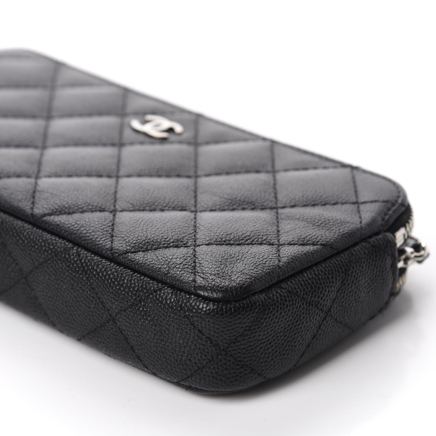 Chanel Caviar Quilted Small Clutch With Chain Black 7 of 12