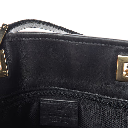 Gucci Monogram Small Bucket Tote Black 8 of 20