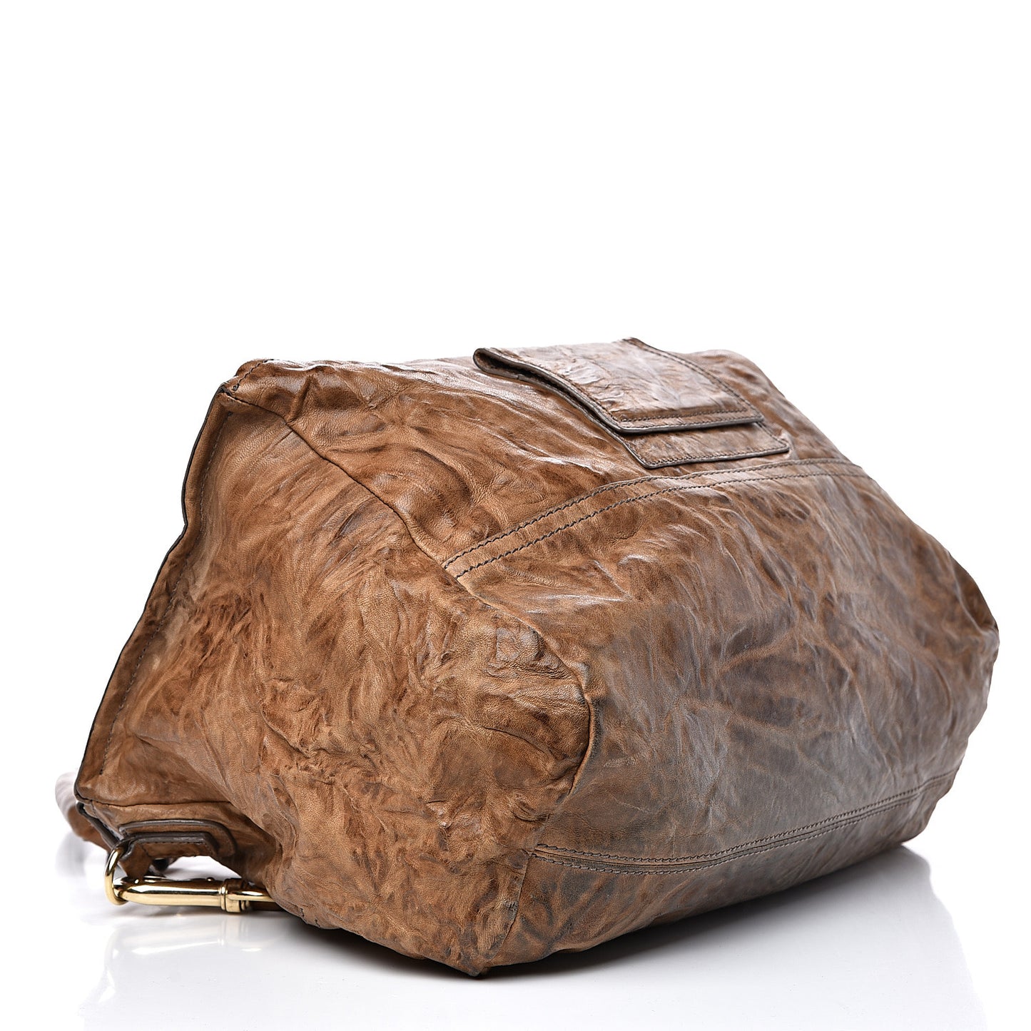 Tumbled Sheepskin Large Pandora Charcoal