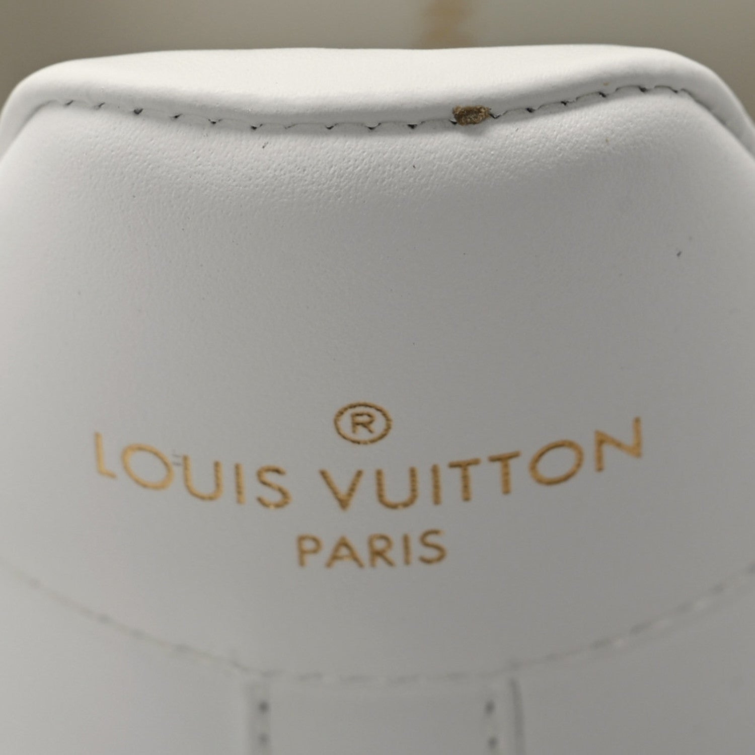 Louis Vuitton Calfskin Transparent Monogram Luxembourg Sneakers 38 White 8 of 9