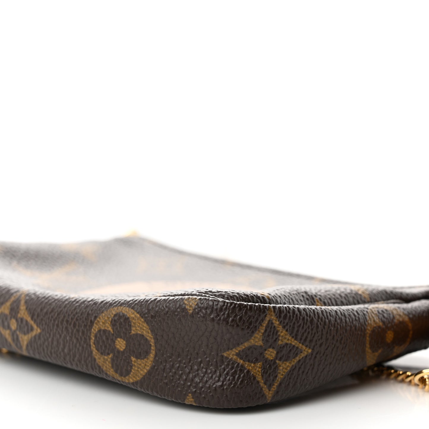 Monogram Complice Trunks and Bags Mini Pochette Accessories Beige