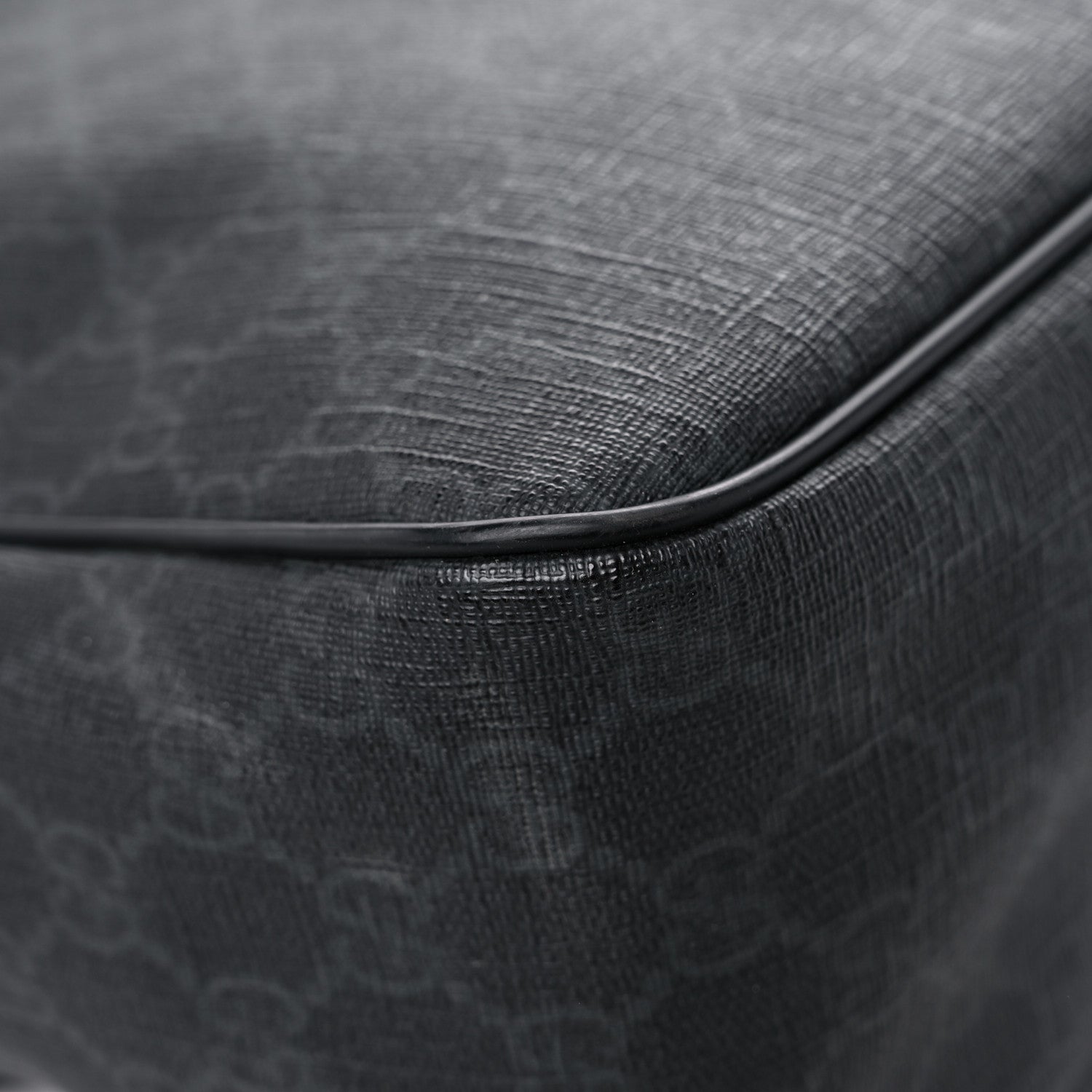 Gucci GG Plus Monogram Medium Flap Messenger Bag Black 9 of 17
