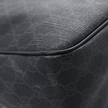 Gucci GG Plus Monogram Medium Flap Messenger Bag Black 9 of 17