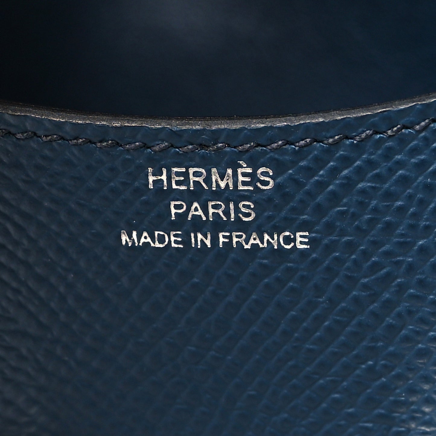 Epsom Enamel Constance Slim Wallet Blue De Prusse Blue Frida
