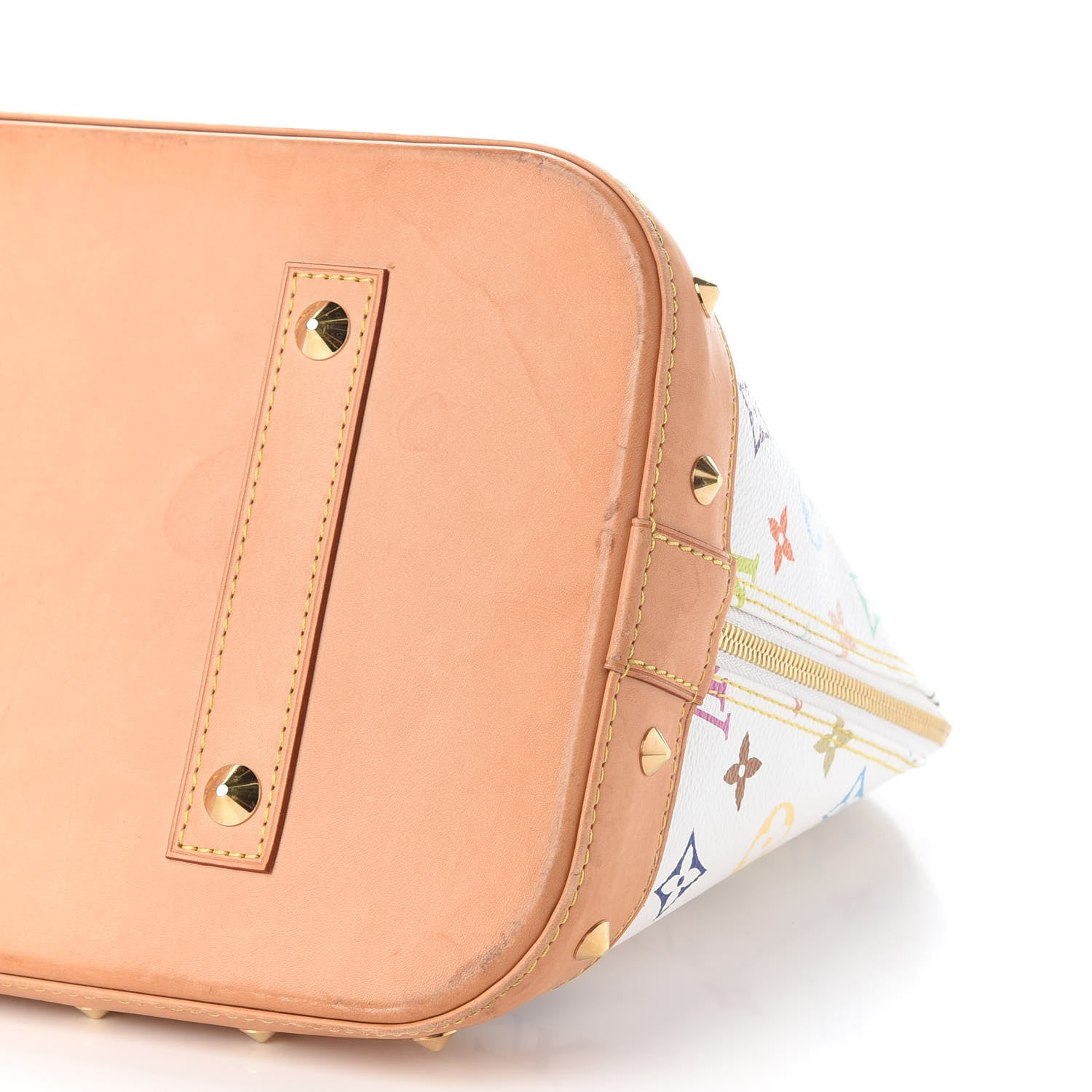 Louis Vuitton Monogram Multicolor Alma GM White 6 of 15