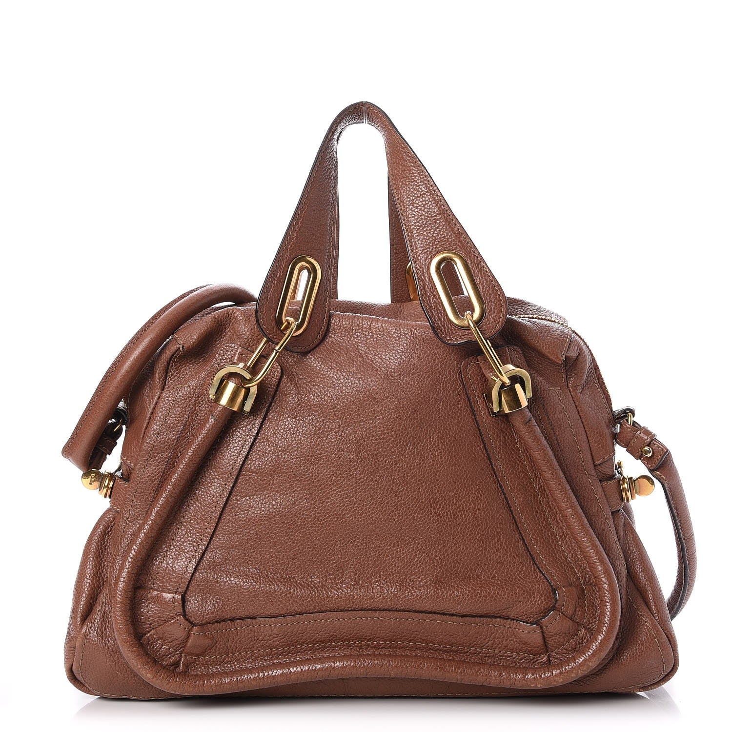 Chloe Calfskin Medium Paraty Speculoos Brown 1 of 8
