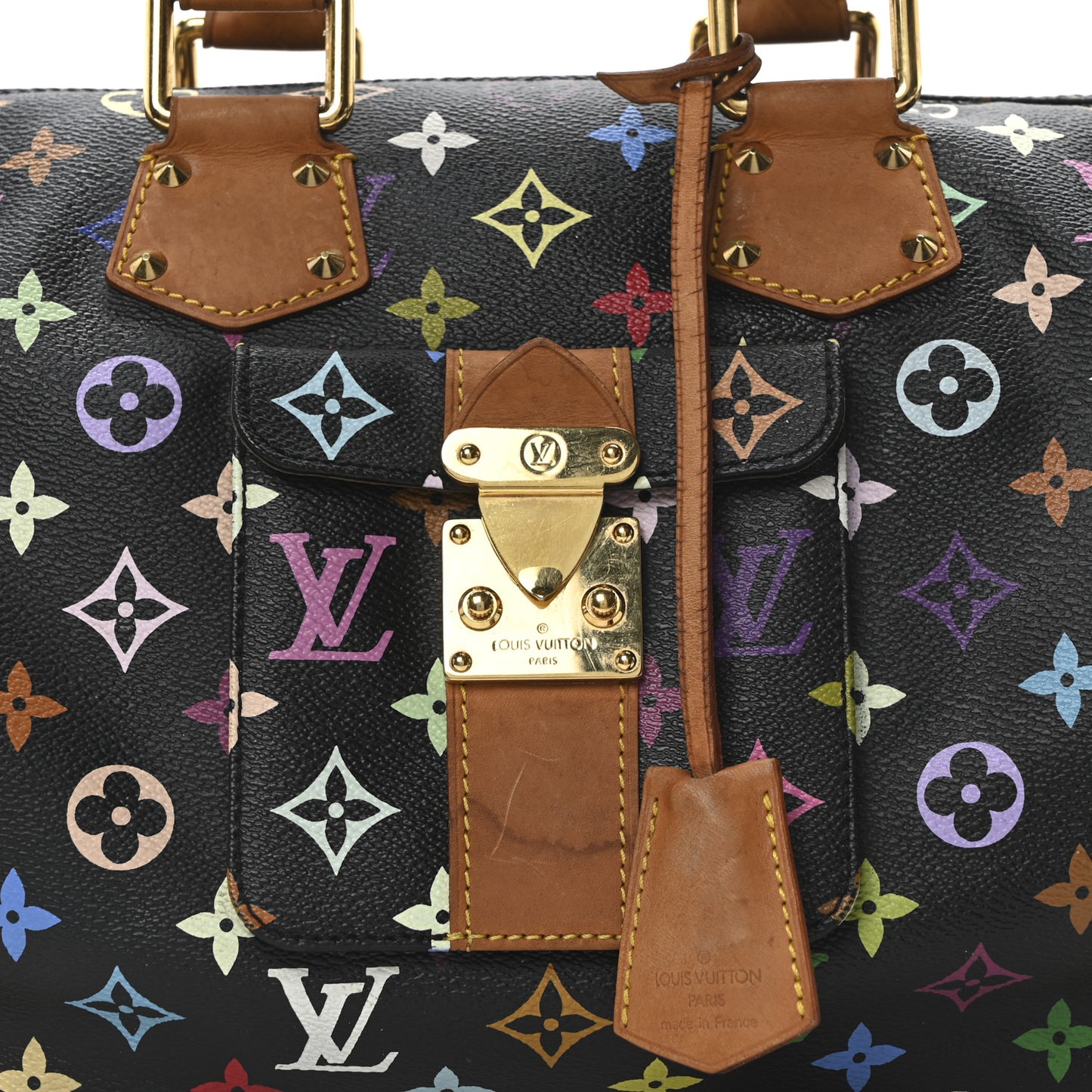 Monogram Multicolor Speedy 30 Black