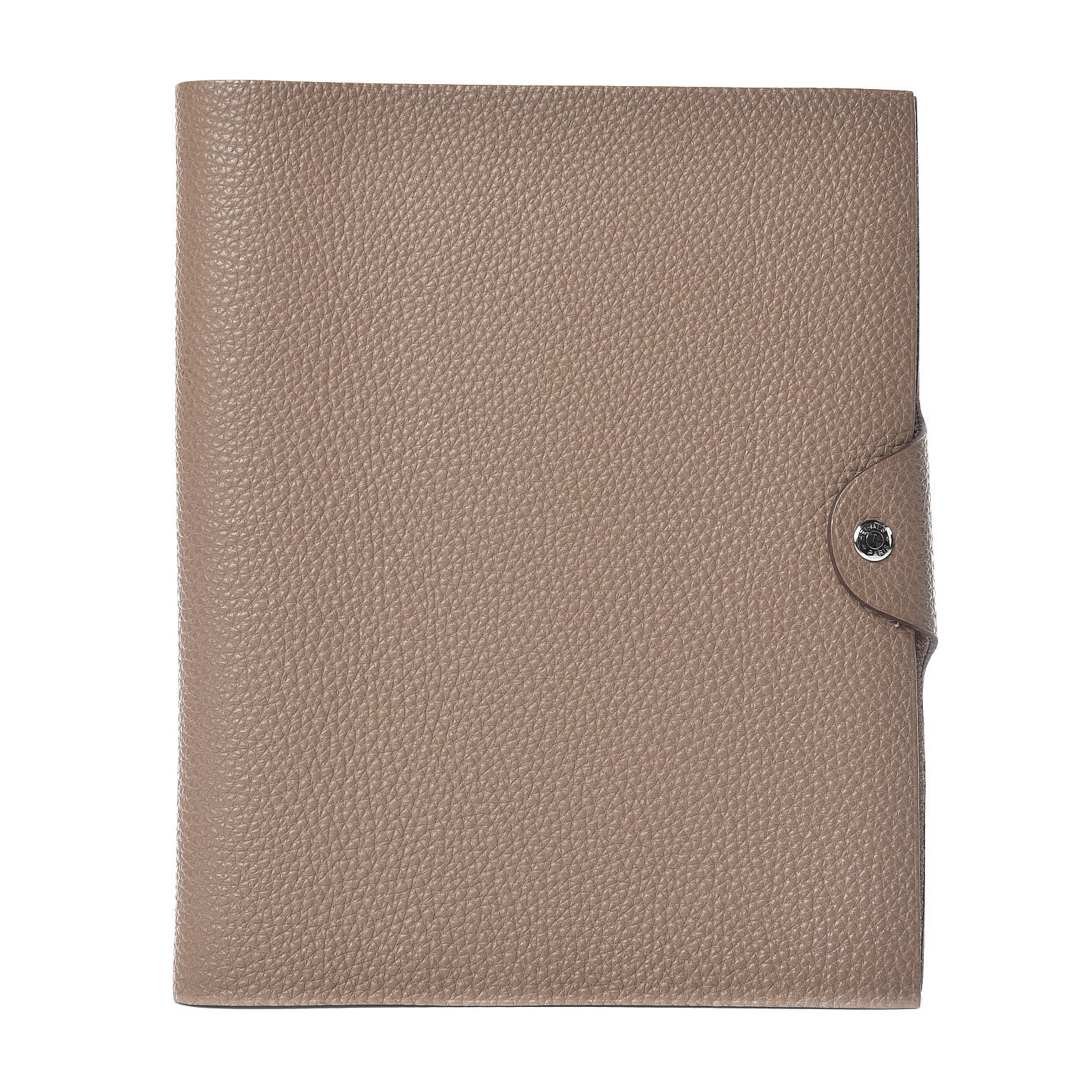 Hermes Togo Ulysse MM Notebook Cover Etoupe 1 of 8