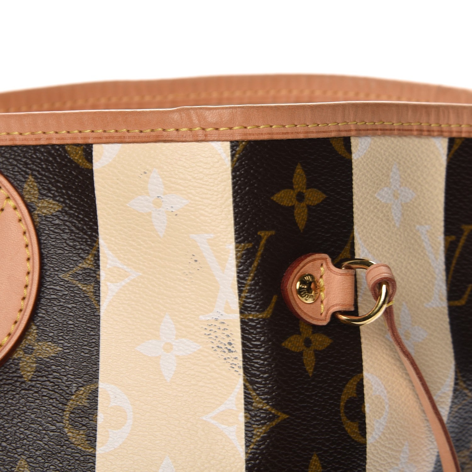 Louis Vuitton Monogram Rayures Neverfull GM 8 of 10