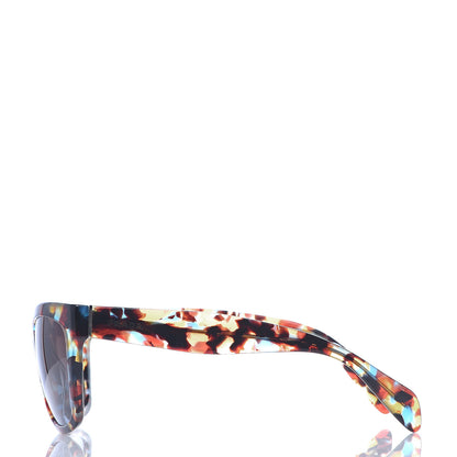 Prada Square Sunglasses SPR 07P Tortoise Blue 3 of 7