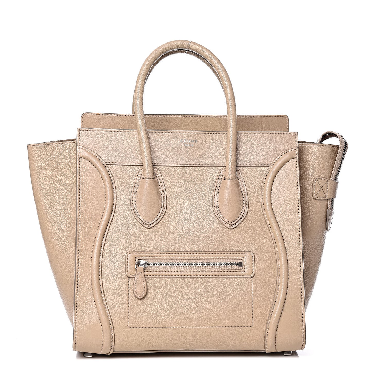 Goatskin Mini Luggage Sand