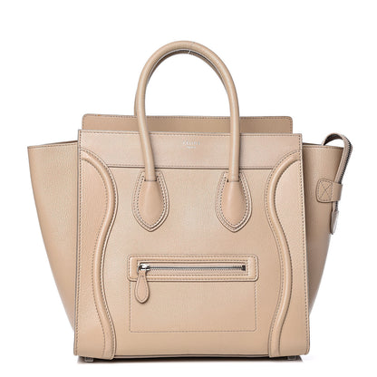 Celine Goatskin Mini Luggage Sand 1 of 9