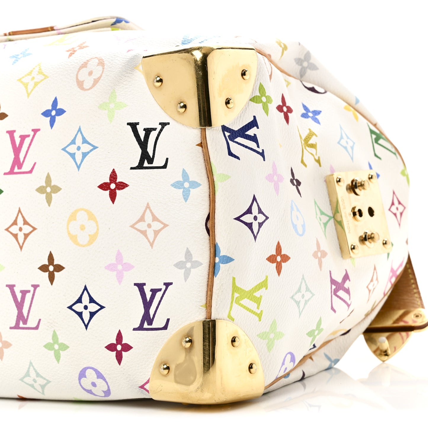 Monogram Multicolor Speedy 30 White