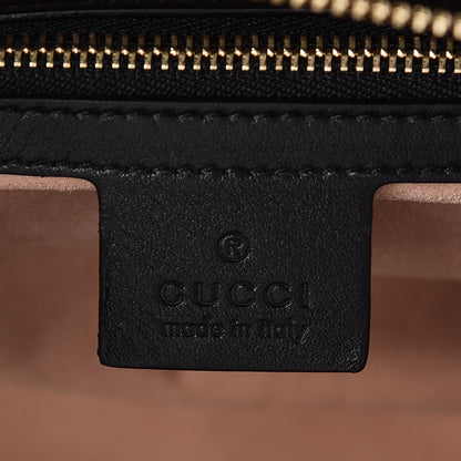 Gucci Guccissima Signature Large Shoulder Tote Bag Black 6 of 7