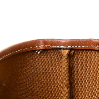 Celine Triomphe Canvas Calfskin Medium Cabas Bag Tan 14 of 19