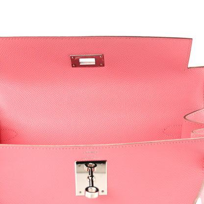 Hermes Epsom Kelly Sellier 28 Rose Confetti 13 of 14