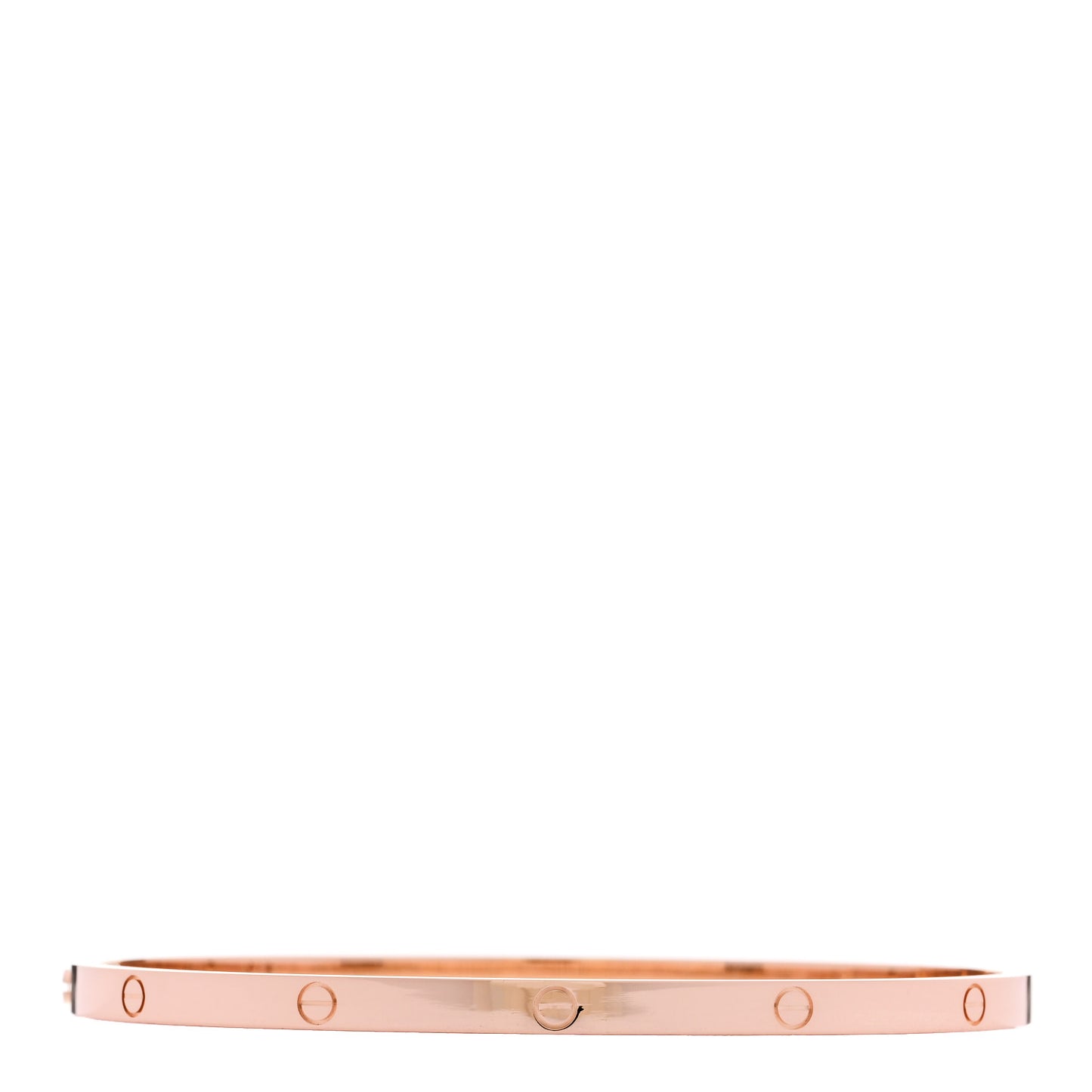 18K Pink Gold Small LOVE Bracelet 19