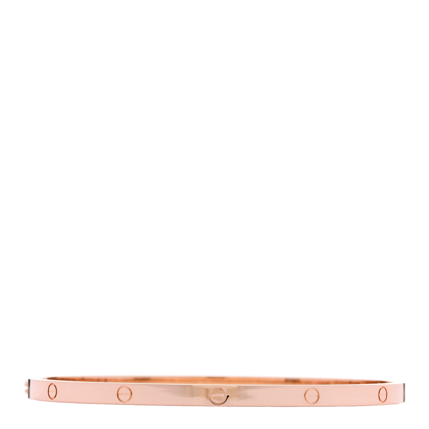 Cartier 18K Pink Gold Small LOVE Bracelet 19 2 of 6