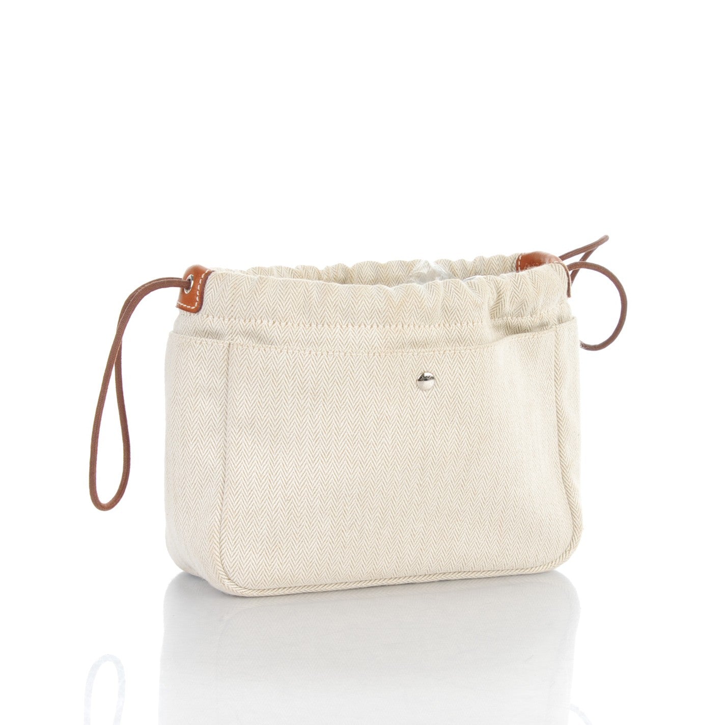 Canvas Barenia Fourbi 20 PM Pouch Naturel Fauve