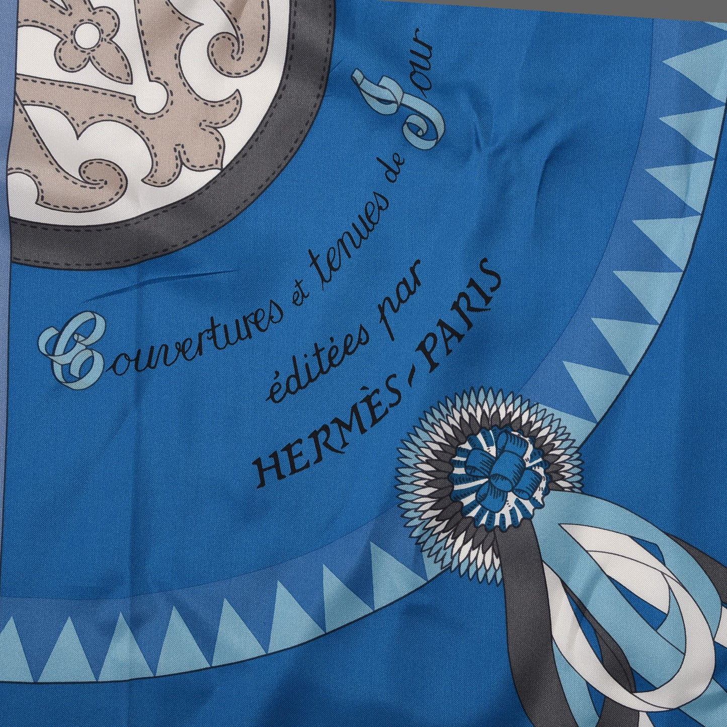 Silk Couvertures Nouvelles Shawl 140 Ciel Marine Sable