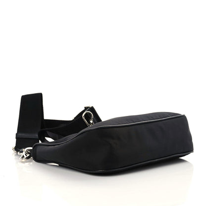 Prada Nylon Re-Edition 2005 Shoulder Bag Black 4 of 13