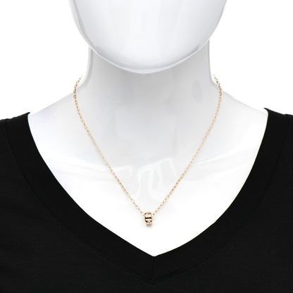 Pomellato 18K Rose Gold Diamond Iconica Pendant Chain Necklace 2 of 4