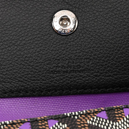 Goyard Goyardine Saint Louis Claire Voie PM Black Violet 7 of 14