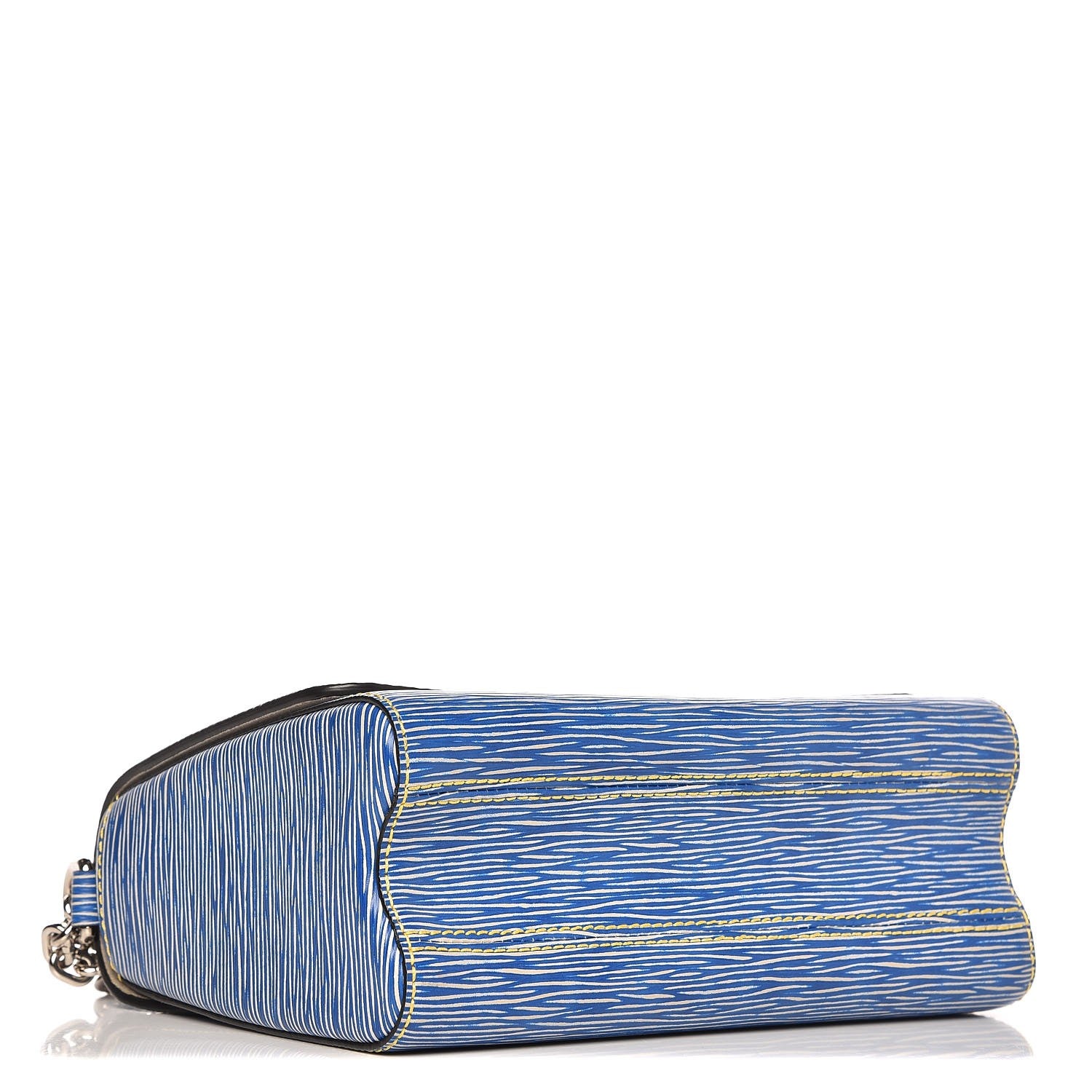 Louis Vuitton Epi Twist Shoulder Bag MM Denim Light 4 of 8