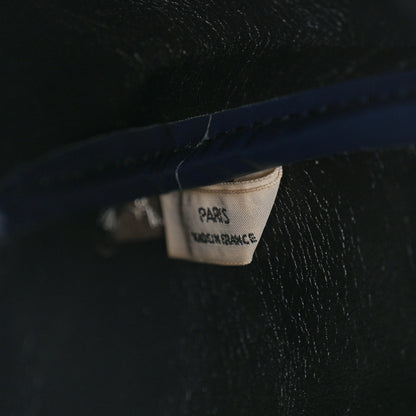 Christian Dior Monogram Boston Navy Blue 7 of 11