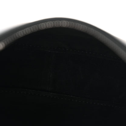 The Row Smooth Calfskin Half Moon Shoulder Bag Black 5 of 10