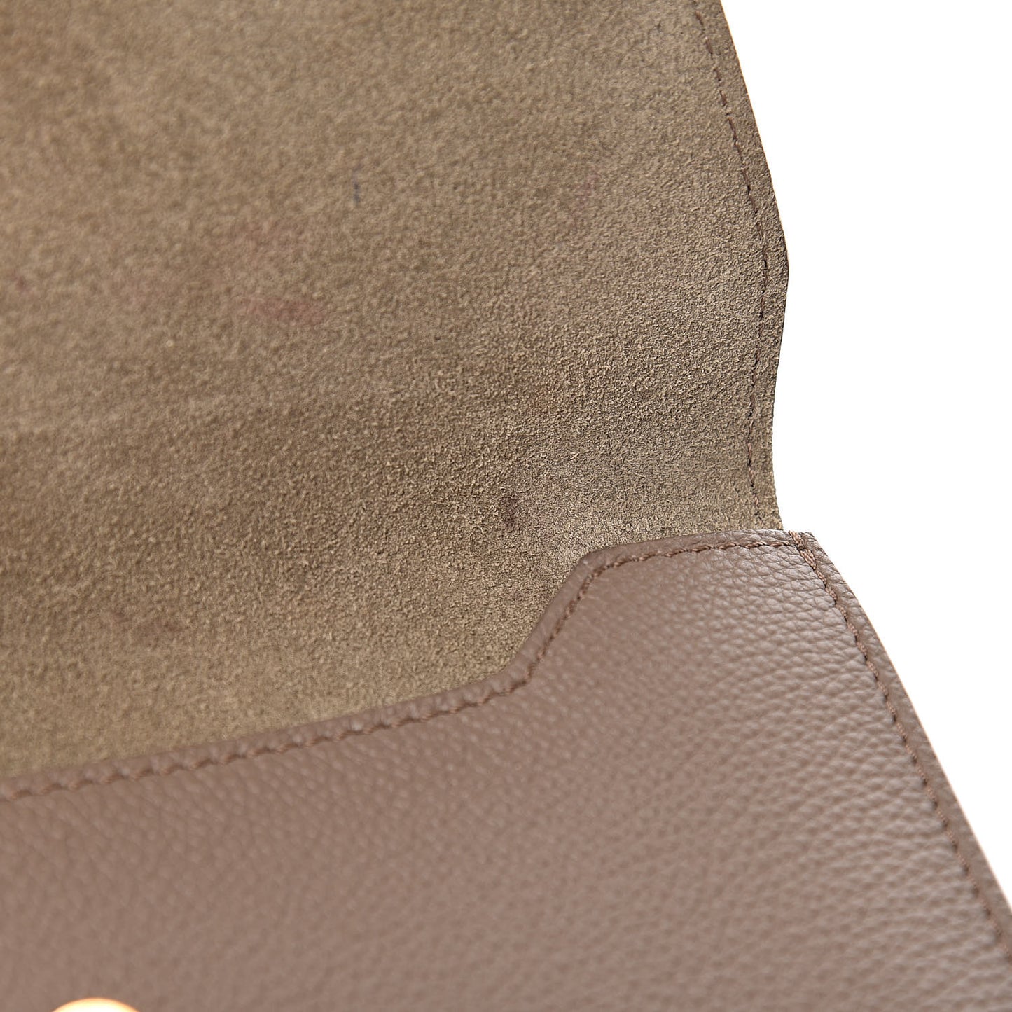 Crisped Calfskin Medium Tie Knot Tote Taupe