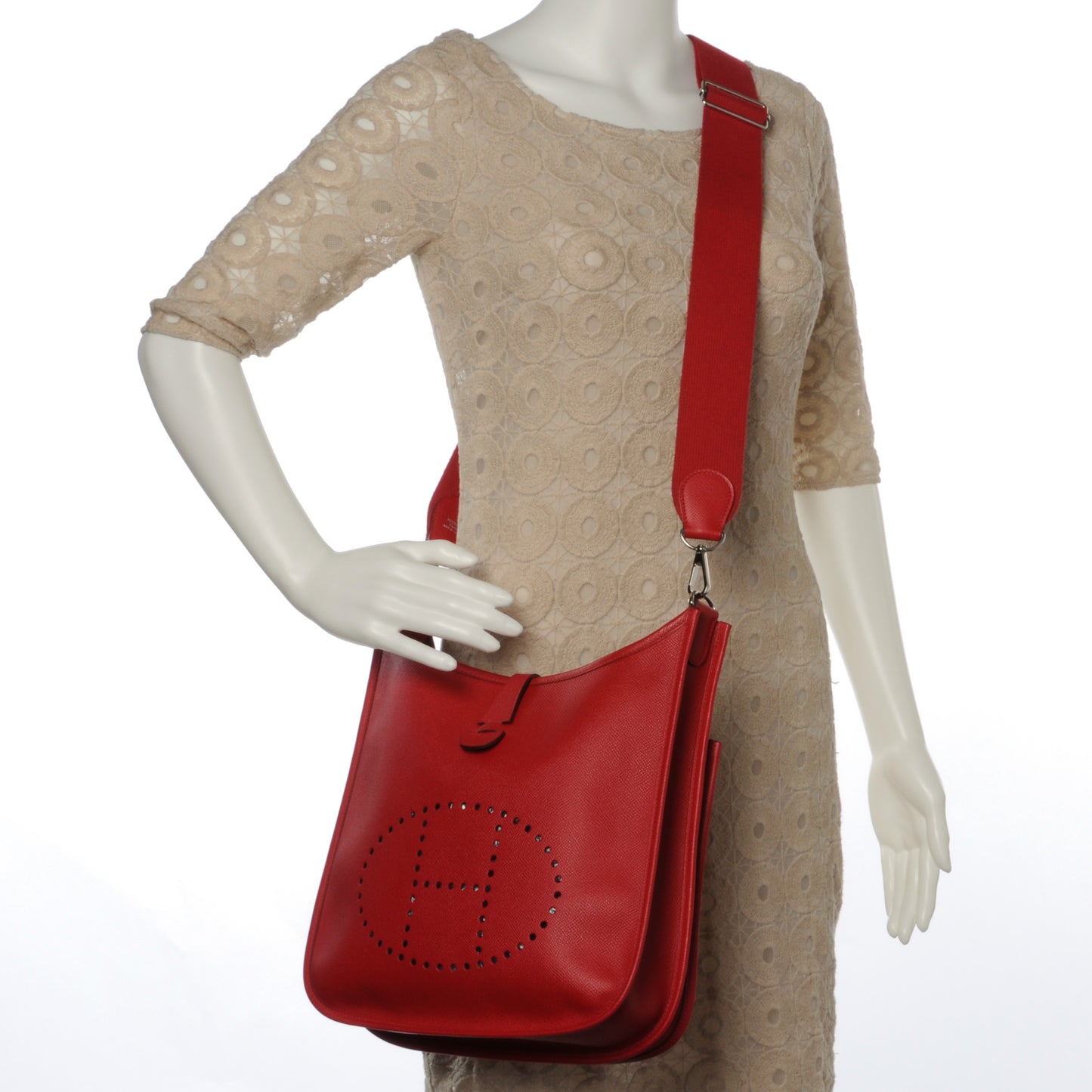 Epsom Evelyne III PM Rouge Casaque