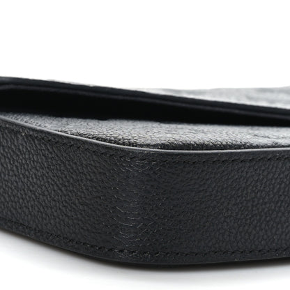 Louis Vuitton Empreinte Pochette Felicie Chain Wallet Black 8 of 9