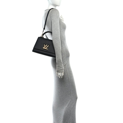 Louis Vuitton Taurillon Twist One Handle PM Black 2 of 10