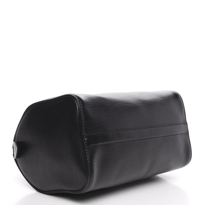 Louis Vuitton Epi Speedy 25 Black 4 of 11