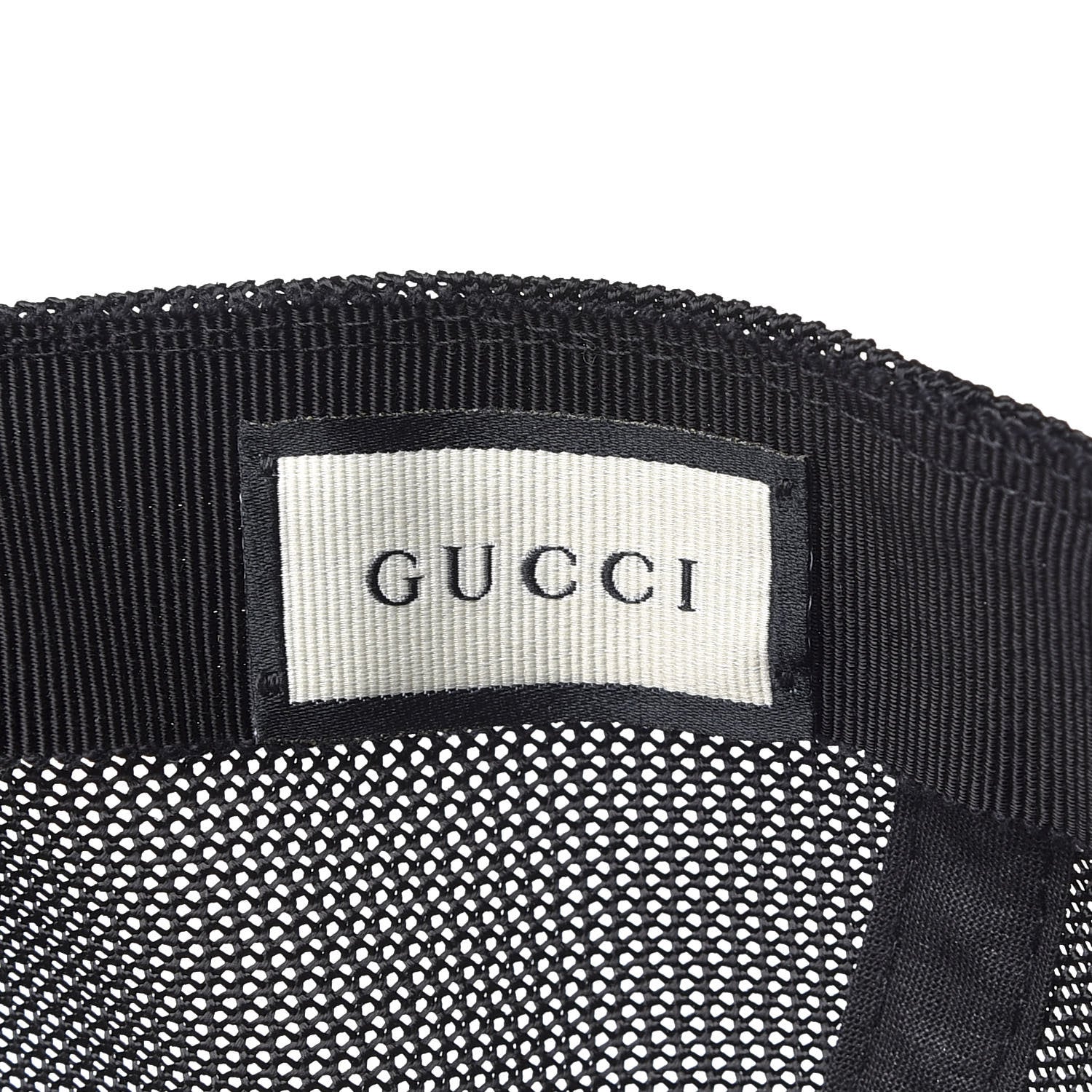 Gucci Nylon Monogram Baseball Hat XL Black 7 of 7