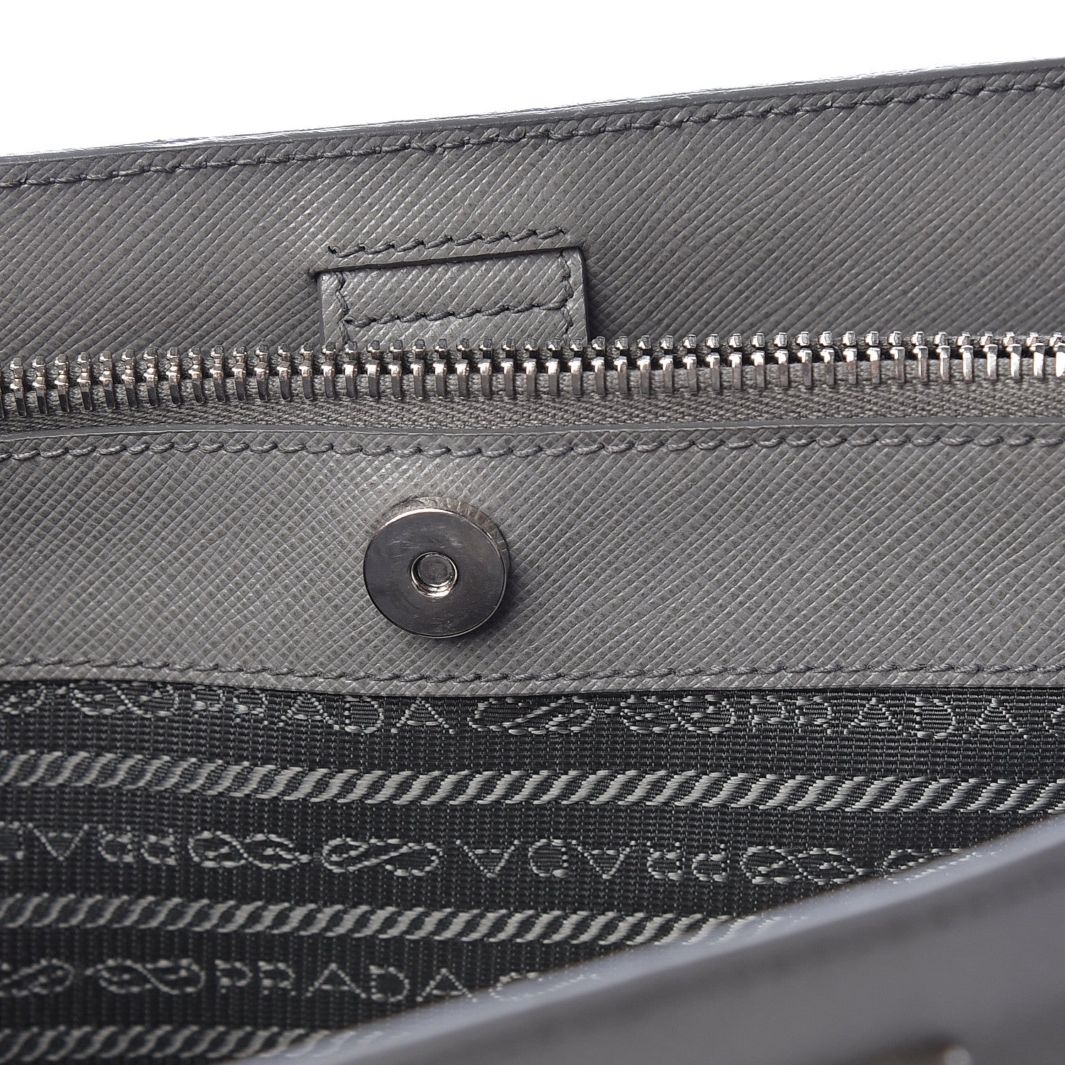 Prada Saffiano Lux Medium Tote Marmo 8 of 13