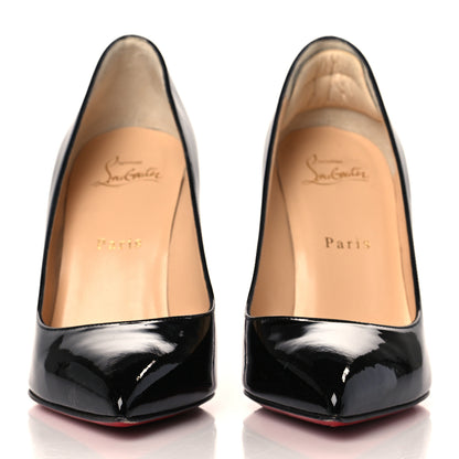 Christian Louboutin Patent Pigalle 100 Pumps 37 Black 2 of 8