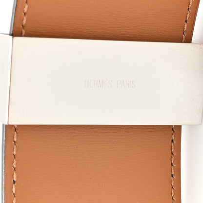 Hermes Epsom 50mm Collier De Chien CDC Belt 85 34 Deep Blue 5 of 5