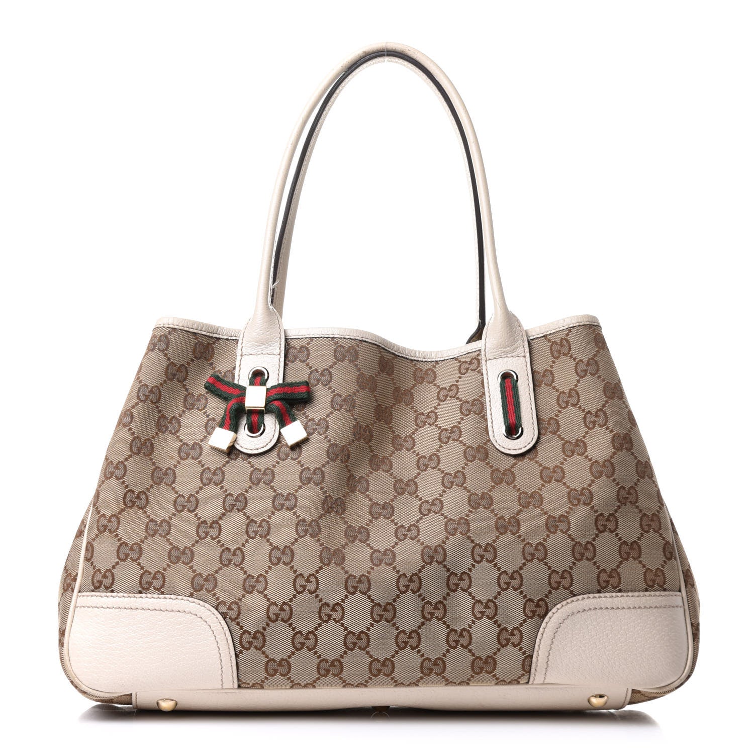 Gucci Monogram Medium Princy Tote Off White 1 of 11