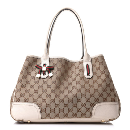 Gucci Monogram Medium Princy Tote Off White 1 of 11