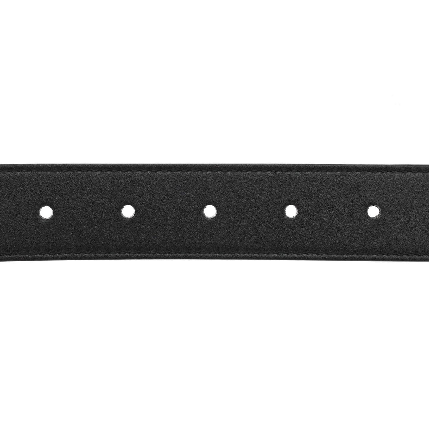 Moon Calfskin Double G 30mm Belt 70 28 Black