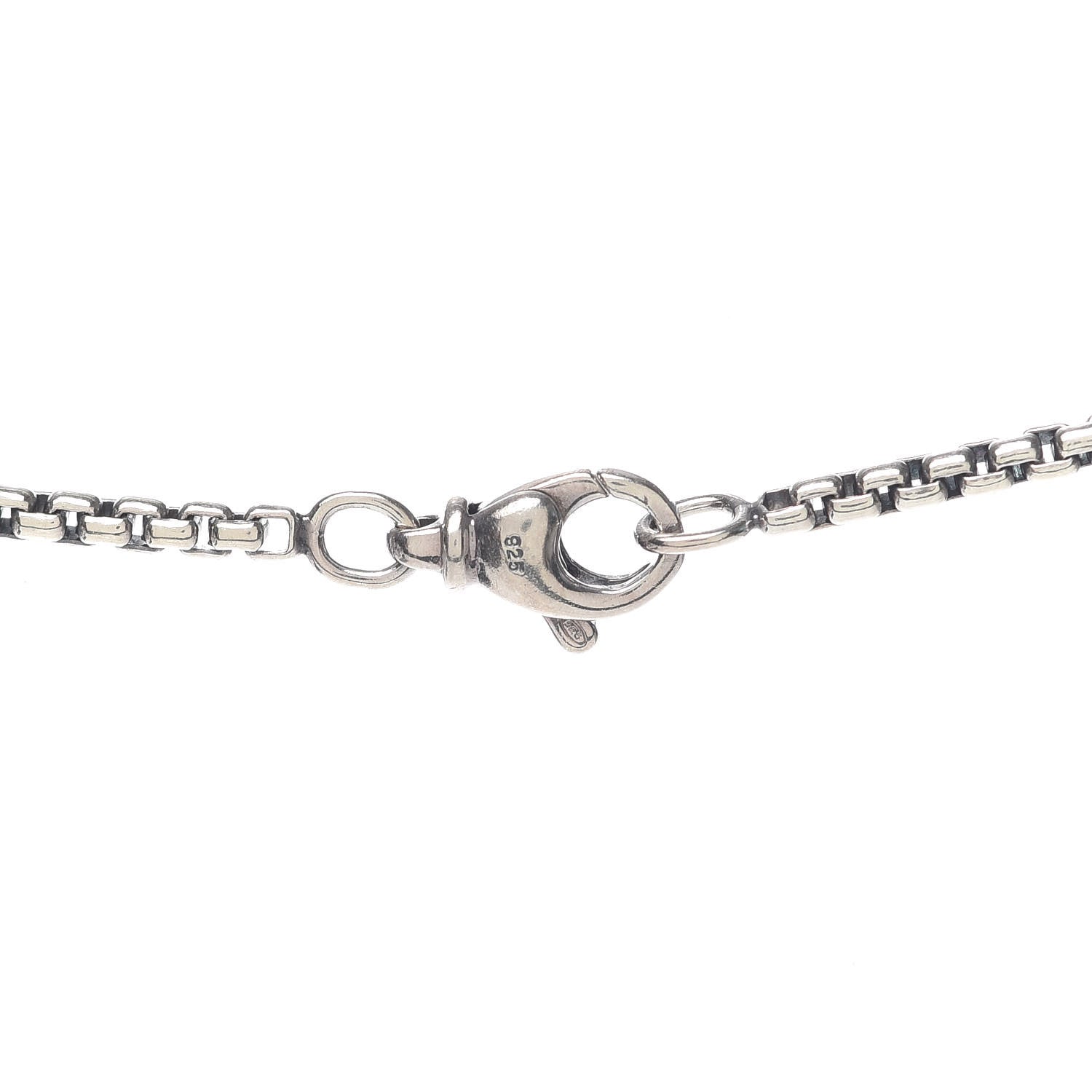 David Yurman Sterling Silver Star of David Pendant Necklace 5 of 5