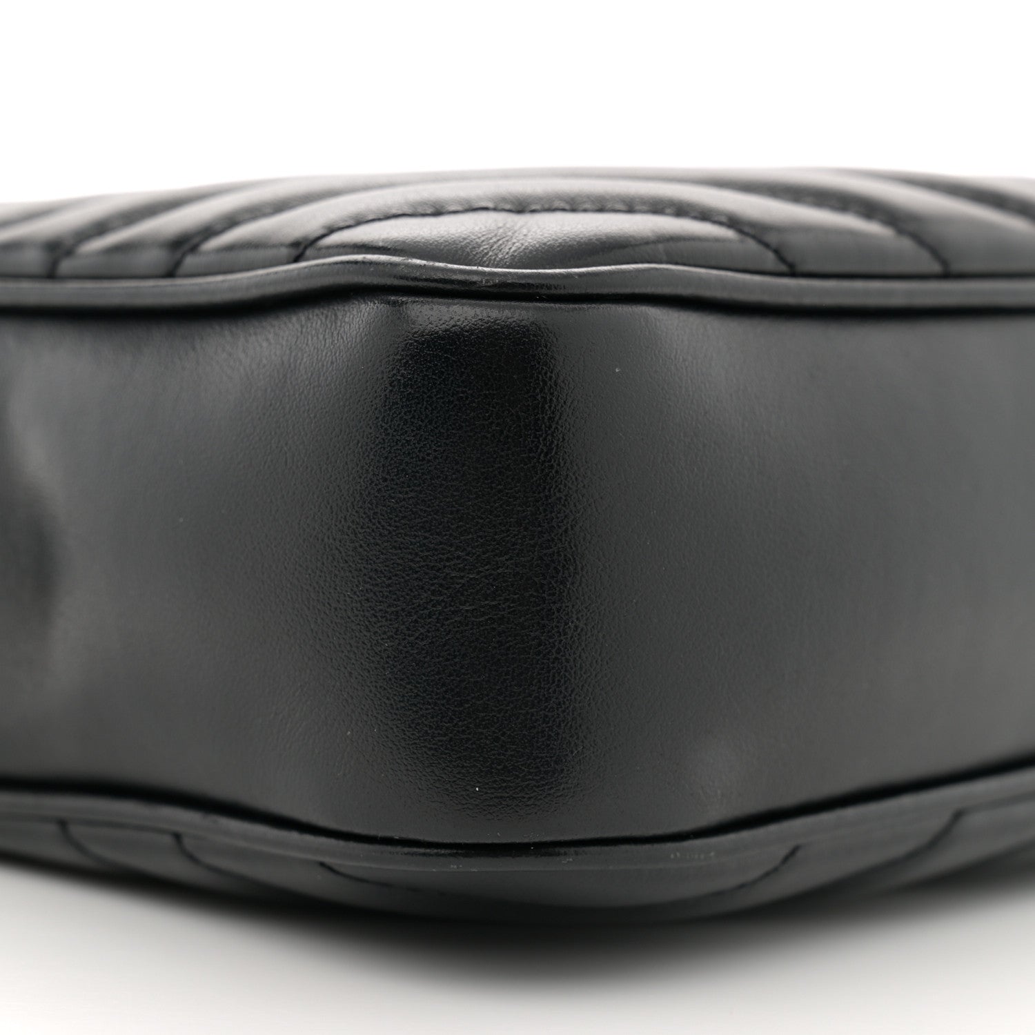 Saint Laurent Calfskin Matelasse Monogram Lou Camera Bag Black 9 of 18