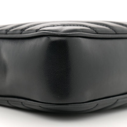 Saint Laurent Calfskin Matelasse Monogram Lou Camera Bag Black 9 of 18