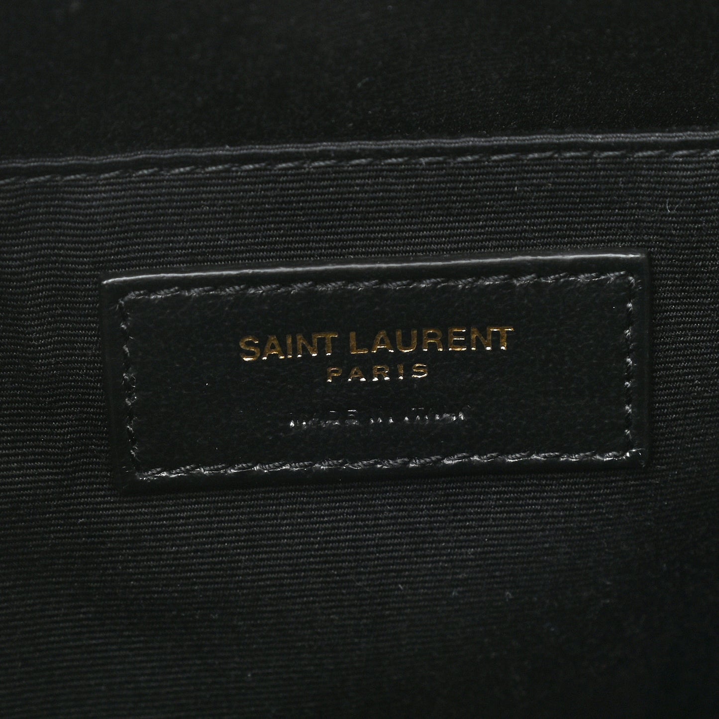 Calfskin Matelasse Monogram Lou Camera Bag Black