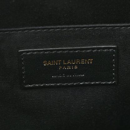 Saint Laurent Calfskin Matelasse Monogram Lou Camera Bag Black 6 of 9